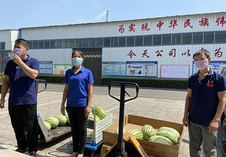 万搏手机登录入口集团组织开展夏日送清凉系列活动